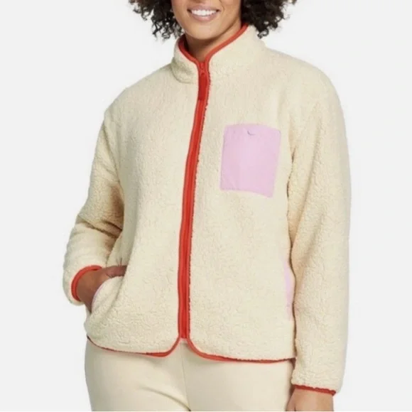 Lego Cream and Red Puffer Jacket - Picture 10 of 11